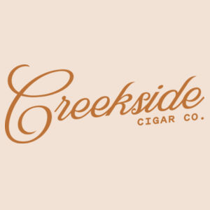 Creekside Cigar Co. "Script" Printed T-shirt Design