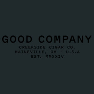 Creekside Cigar Co. "Lockup" Printed Hoodie Design